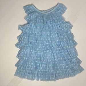 Cat & Jack Blue Polka Dot dress